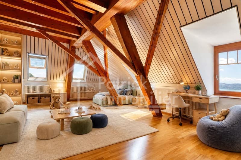 Résidence d'exception en triplex avec vue panoramique sur le lac (10)