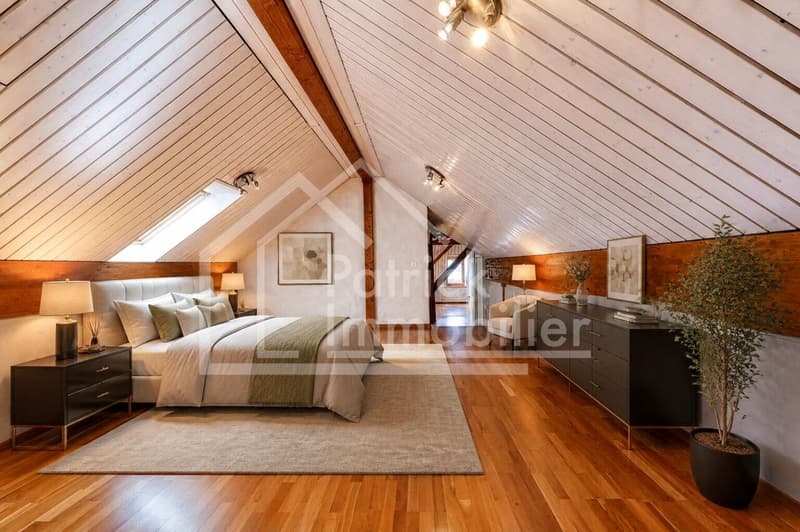 Résidence d'exception en triplex avec vue panoramique sur le lac (12)