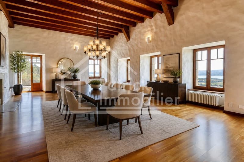 Résidence d'exception en triplex avec vue panoramique sur le lac (8)