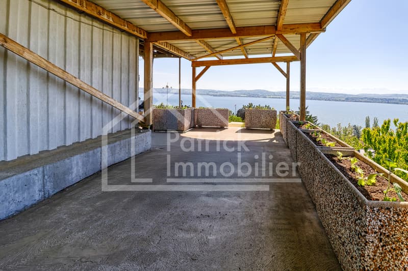 Terrain constructible de 900m2 avec vue imprenable sur le lac de Morat (4)