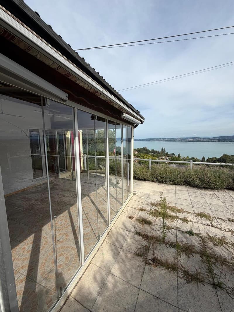 Maison individuelle à louer - Vallamand - Vue imprenable sur le lac (1)