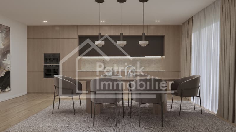 Attique 4.5 pièces neuf avec balcon de 32 m² à Courtepin (9)