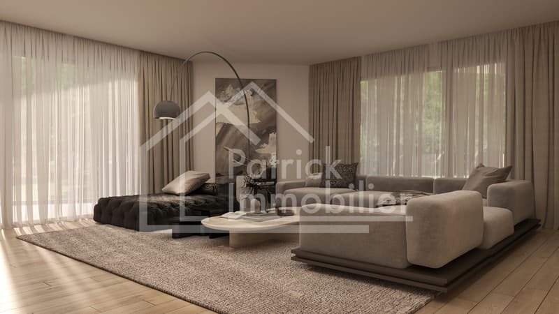Attique 4.5 pièces neuf avec balcon de 32 m² à Courtepin (6)