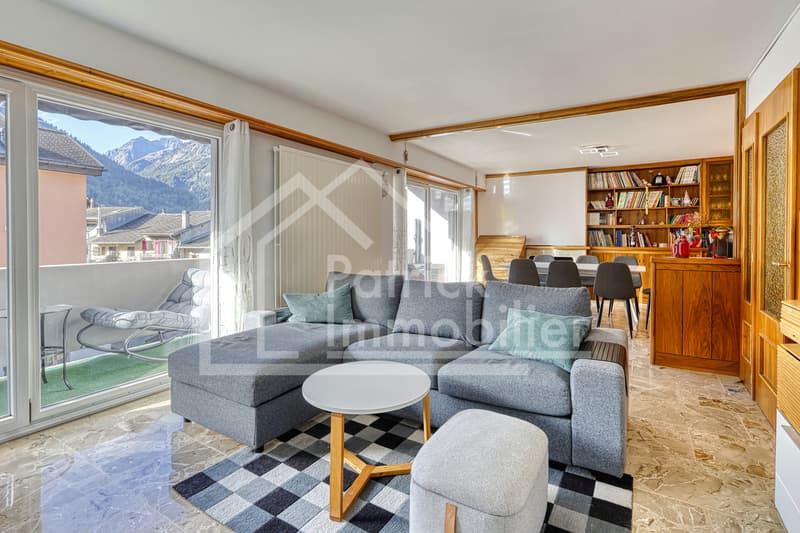 Grand duplex de 6.5 pièces avec vue sur les Alpes au coeur d'Orsières (5)