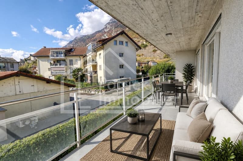4,5 pièces avec grand balcon et cuisine à votre goût (4)