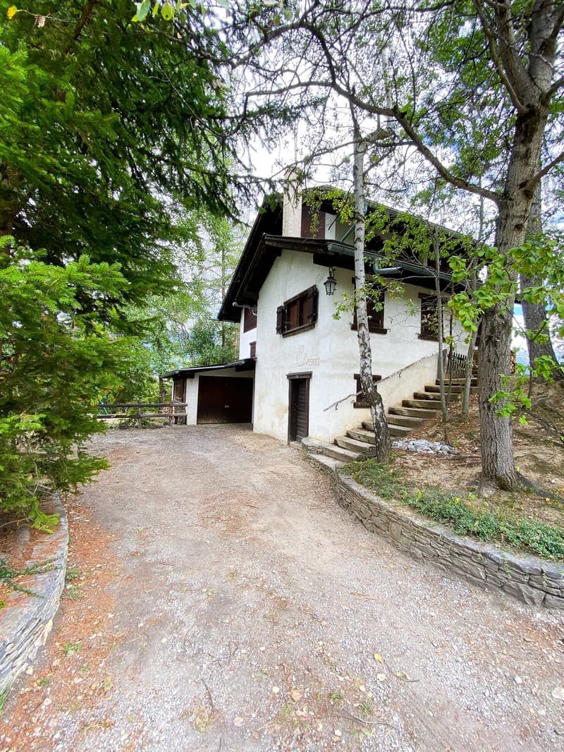 Magnifique chalet de "Charme" à Vercorin avec vue imprenable sur le Val d'Anniviers (15)