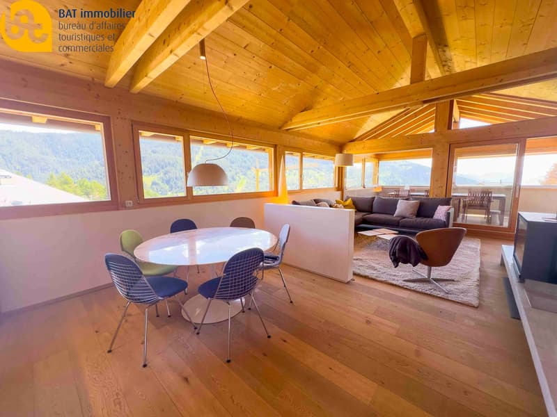 Chalet moderne de 4 pièces avec vue panoramique à Vercorin (3)