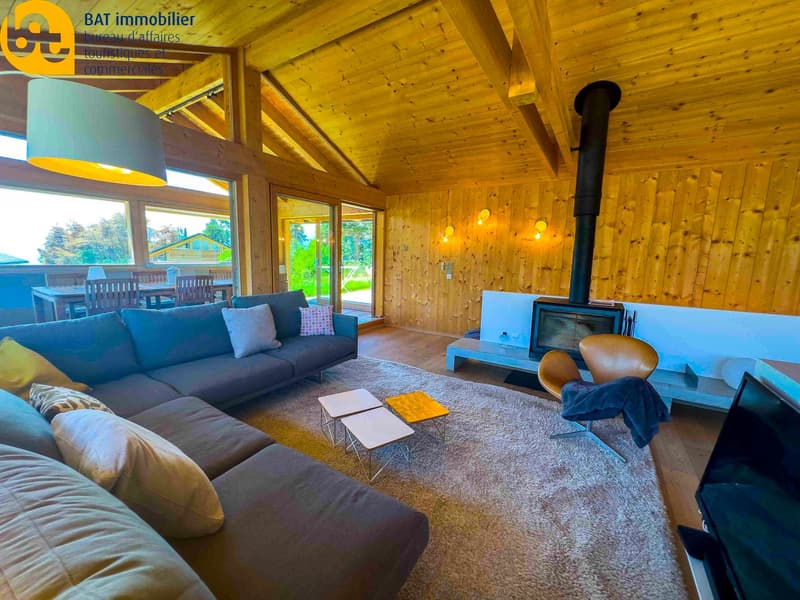 Chalet moderne de 4 pièces avec vue panoramique à Vercorin (8)