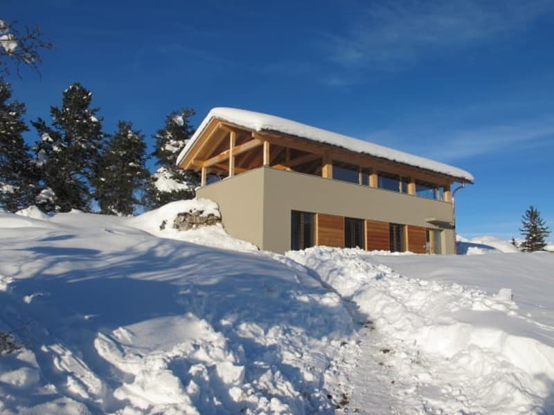 Chalet moderne de 4 pièces avec vue panoramique à Vercorin (10)