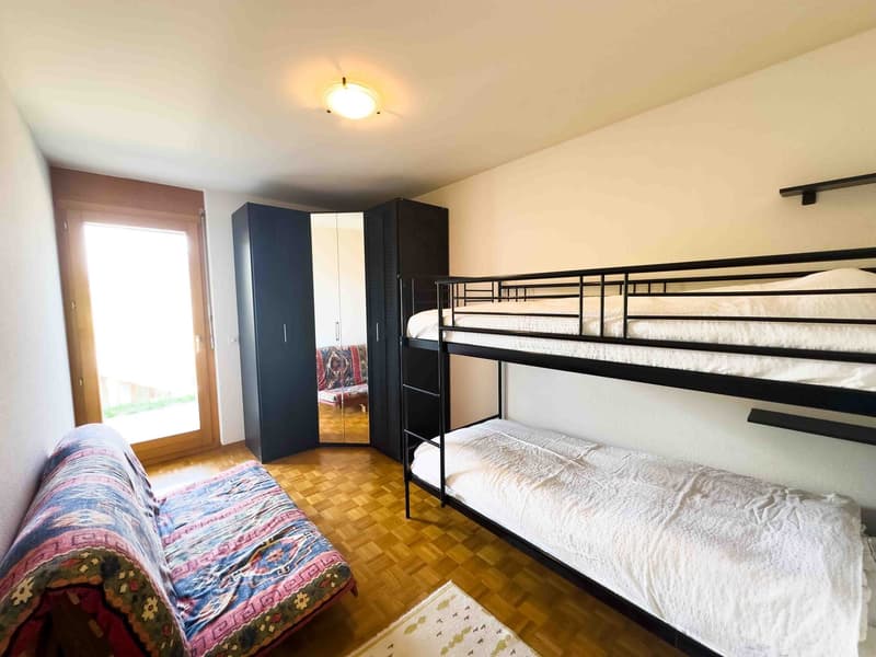 Charmant appartement de 3 pièces à Vercorin à deux pas des télécabines (12)