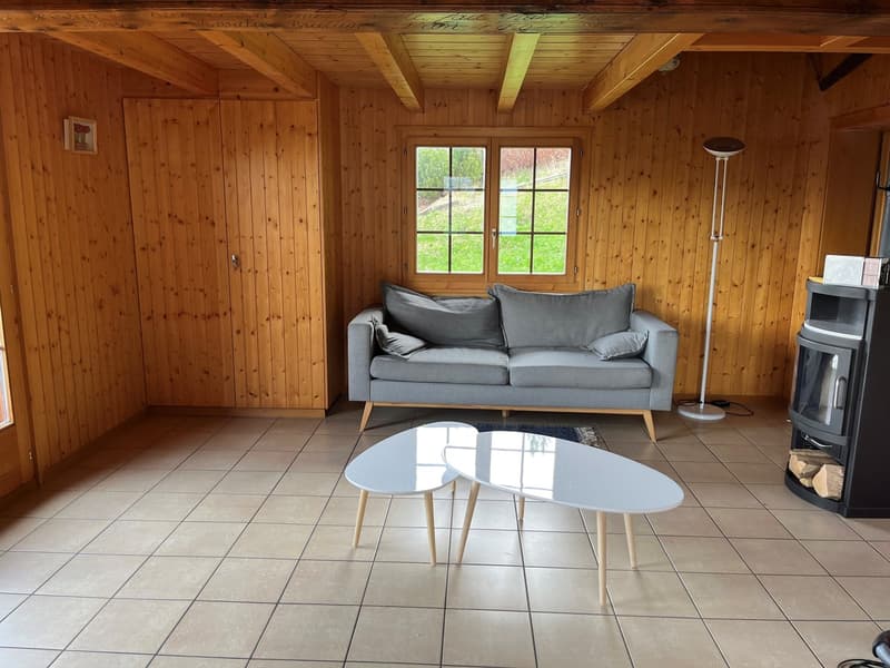 Votre coin de paradis à Nax - Chalet Henriette - location touristique (4)