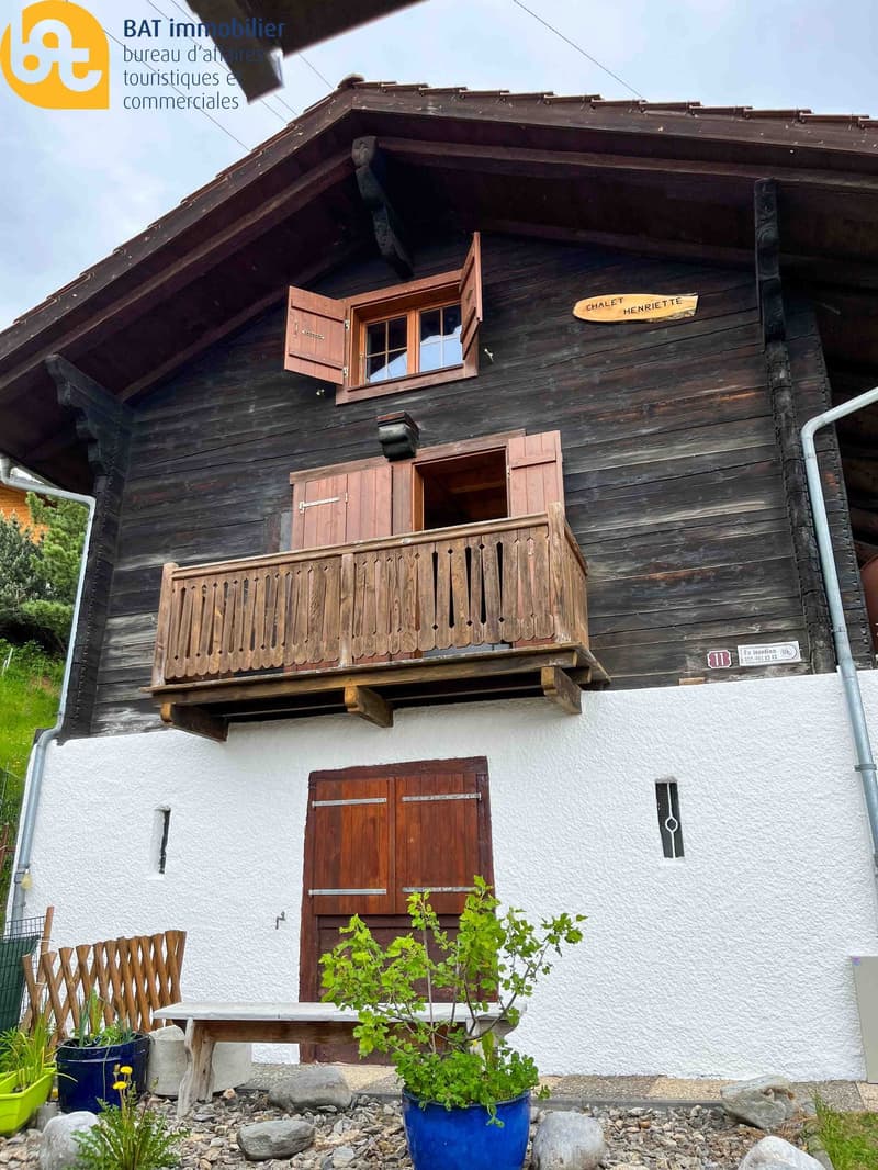Votre coin de paradis à Nax - Chalet Henriette - location touristique (11)