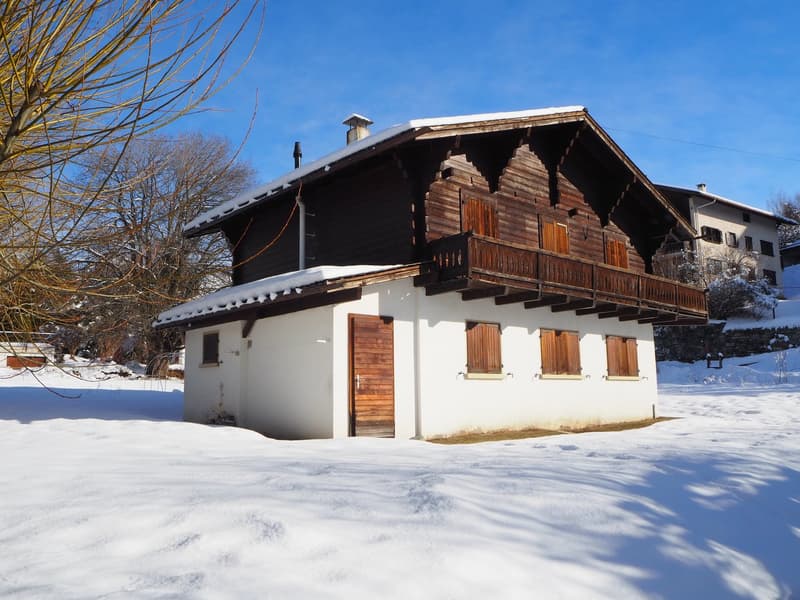 Location vacances - Chalet avec grand espace extérieur à Vercorin (15)