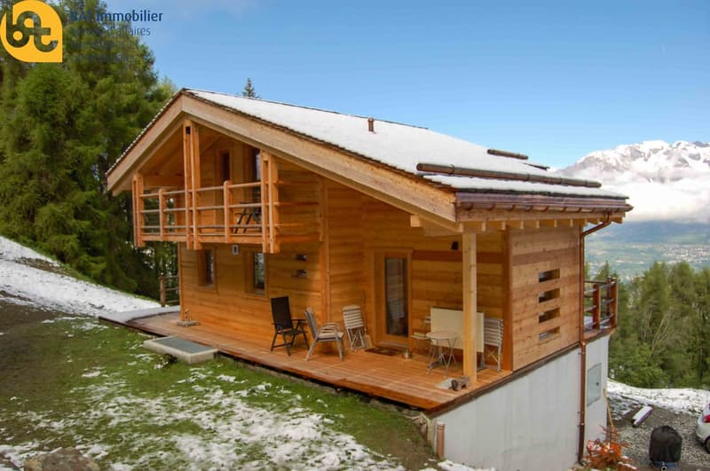 Location de vacances - Magnifique chalet à Nax (16)