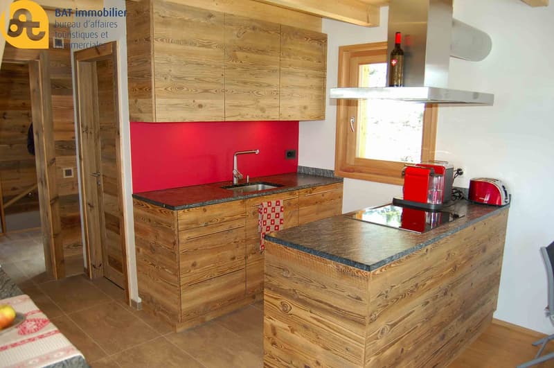 Location de vacances - Magnifique chalet à Nax (3)