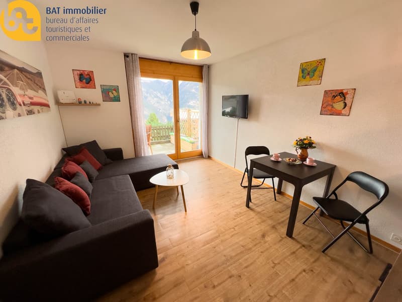 Charmant appartement à Vercorin à 2 pas des remontées mécaniques (3)