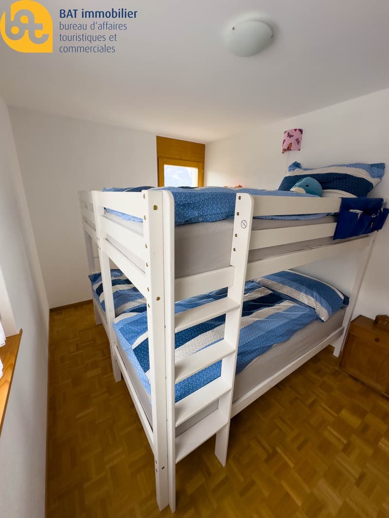 Charmant appartement à Vercorin à 2 pas des remontées mécaniques (7)