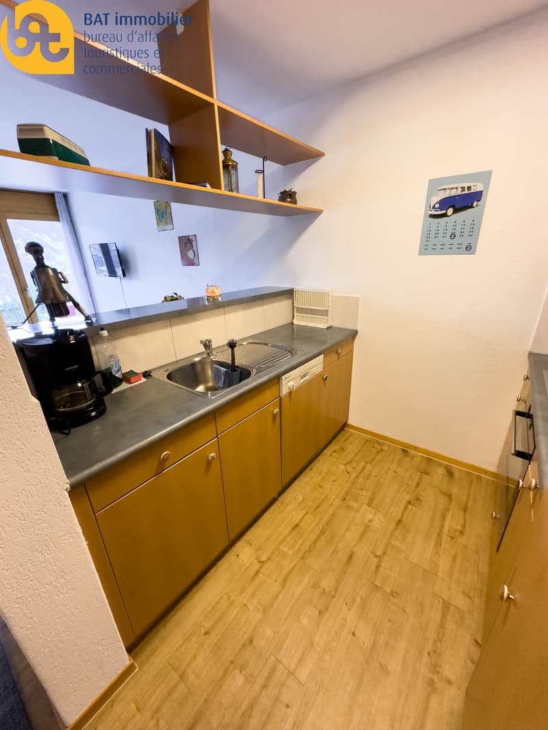 Charmant appartement à Vercorin à 2 pas des remontées mécaniques (5)