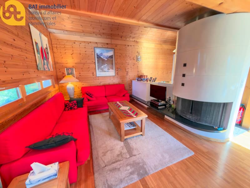 Location touristique -  Agréable chalet à Vercorin avec vue sur la plaine (8)
