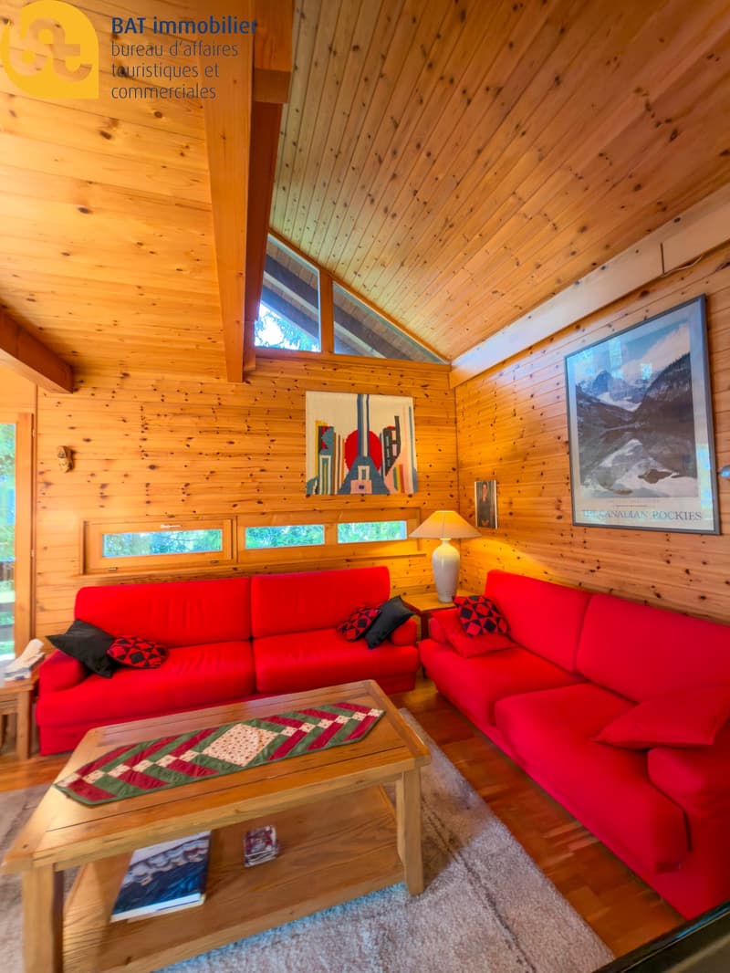 Location touristique -  Agréable chalet à Vercorin avec vue sur la plaine (9)