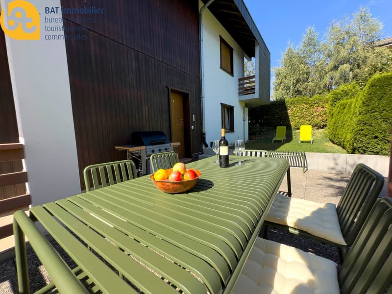 Location touristique - Escapade n°152 appartement avec grande terrasse à Vercorin (3)
