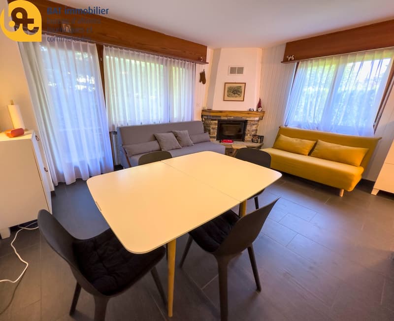Location touristique - Escapade n°152 appartement avec grande terrasse à Vercorin (9)
