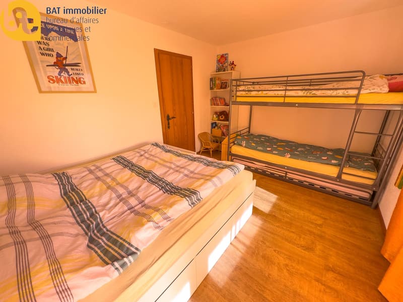Location touristique - Escapade n°152 appartement avec grande terrasse à Vercorin (11)
