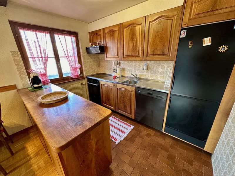 Appartement 3 pièces à côté du centre de Vercorin - printemps été 2026 (6)