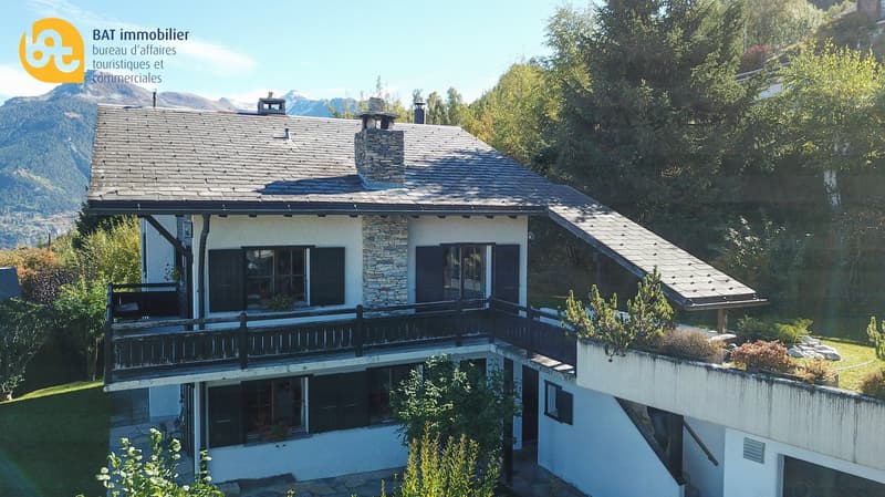 Duplex sur les hauteurs de Vercorin pour 7 personnes (2)