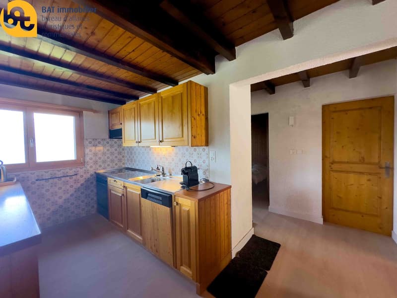 Duplex sur les hauteurs de Vercorin pour 7 personnes (8)