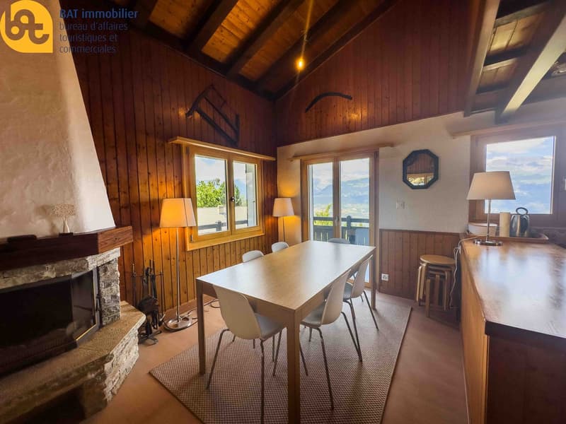 Duplex sur les hauteurs de Vercorin pour 7 personnes (5)
