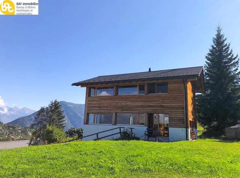 Chalet "Champignac" -  5 pièces à louer à Vercorin (2)