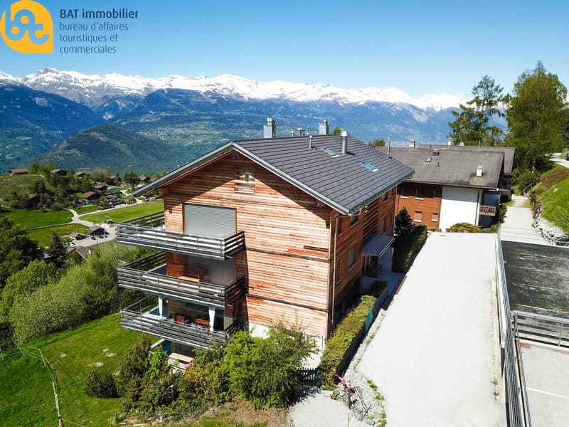 A louer pour une année - Magnifique duplex avec vue imprenable à Nax (14)