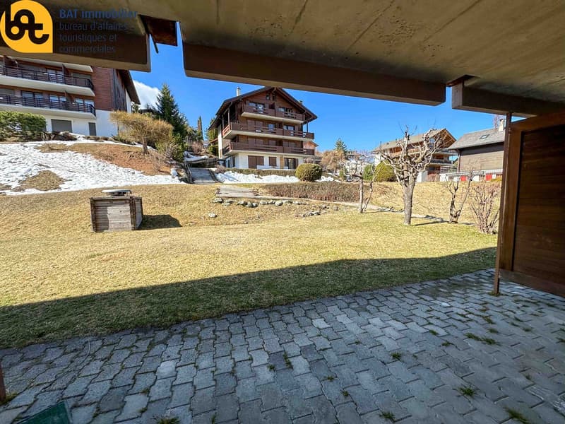 Charmant studio avec terrasse à Vercorin – disponible immédiatement été 2026 (6)