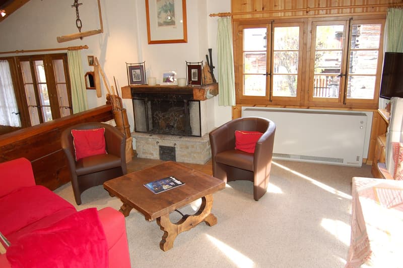 SAISON HIVER 2027 - chalet 4 pièces avec jardin et vue sur les montagnes (2)