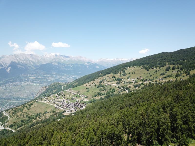 SAISON HIVER 2027 - Chalet chaleureux de 4 pièces à Mont-Noble avec vue panoramique (5)