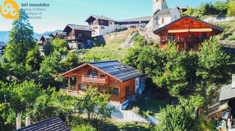 SAISON HIVER 2027 - Chalet 4 pièces avec balcon et belle vue sur le Crêt (1)