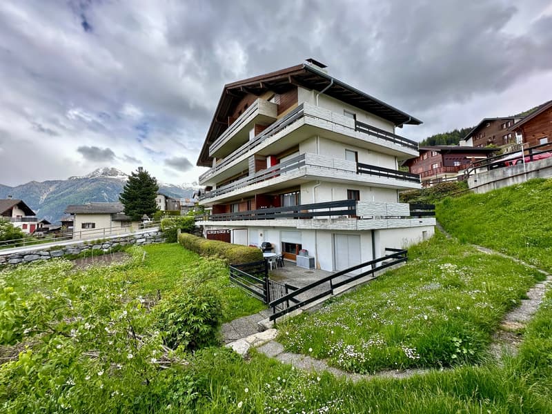 SAISON HIVER 2026-2027 appartement de 3 pièces avec terrasse à Vercorin (1)