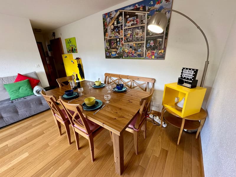 SAISON HIVER 2026-2027 appartement de 3 pièces avec terrasse à Vercorin (3)