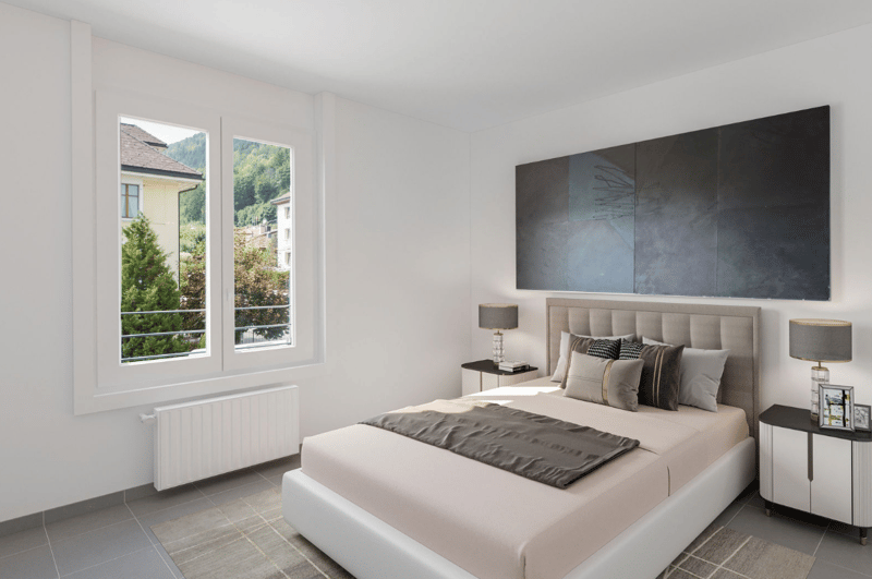 Spacieux appartement 4.5 pièces avec balcon et vue sur les montagnes à Saint-Imier (2)