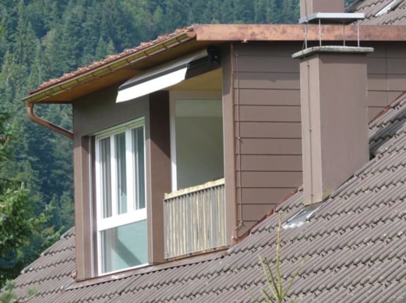 Dachlukarne mit Aussensitzplatz