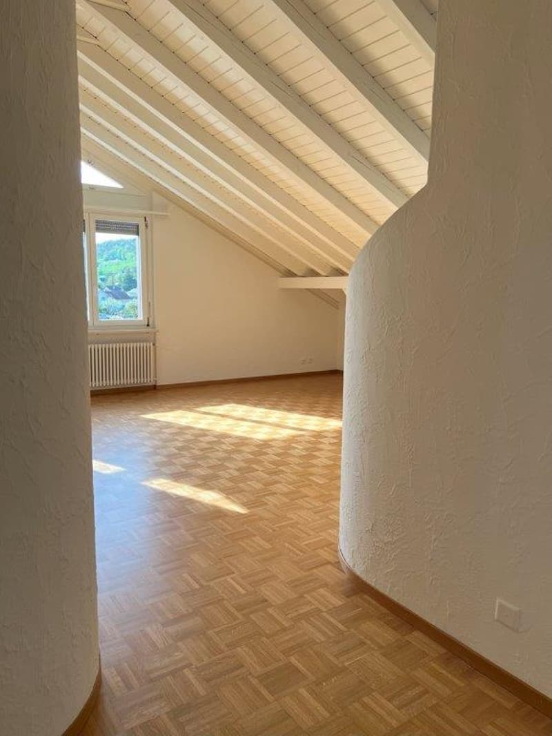 2.5-Zimmer Dachwohnung mit gedeckter Loggia und Lift (6)