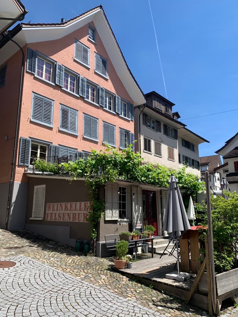 Altstadtflair & Grosszügigkeit – Wohnen in der historischen „Felsenburg“ mit Gartenbenutzung (4)