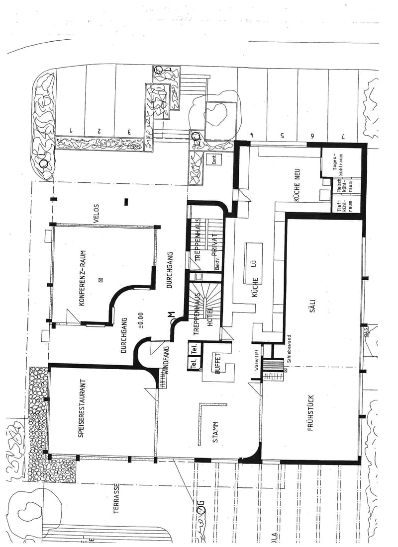 living room, kitchen, 2 bedrooms, 2 bathrooms, terrace, dining area, guest toilet, storage room