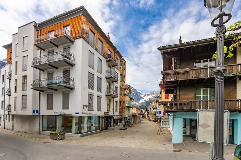 Appartamento di vacanza 3.5 locali Villa Maria nel centro del villaggio di Engelberg (3)