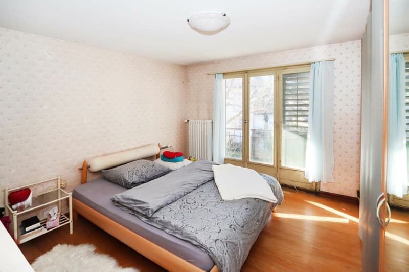 Zimmer Südost OG mit Balkonzugang