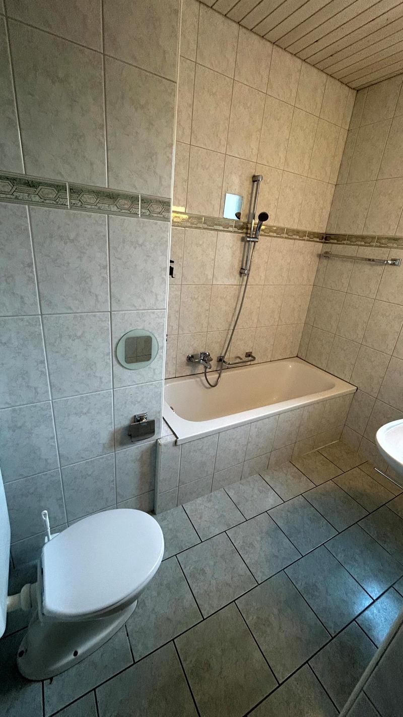 bathroom with a toilet, a bathtub, and a sink
