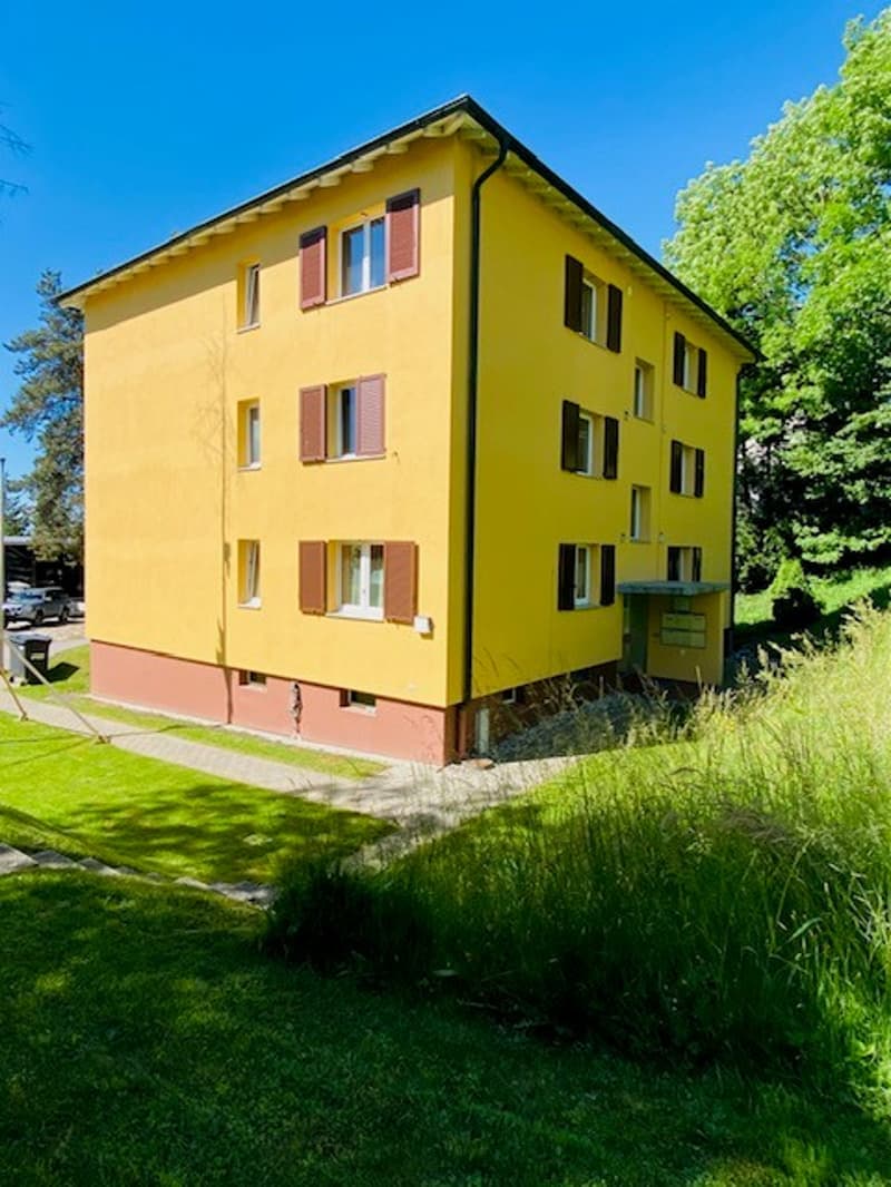 Charmante 3-Zimmer-Wohnung mit Balkon und schöner Aussicht in Attiswil (3)