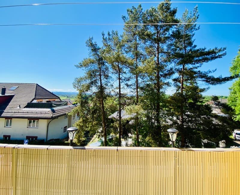 Charmante 3-Zimmer-Wohnung mit Balkon und schöner Aussicht in Attiswil (7)