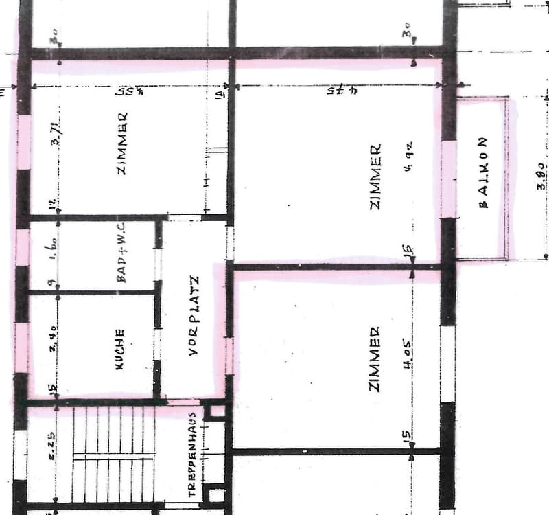 Ruhige 2-Zimmer-Wohnung im Grünen (Stadtnähe) (6)